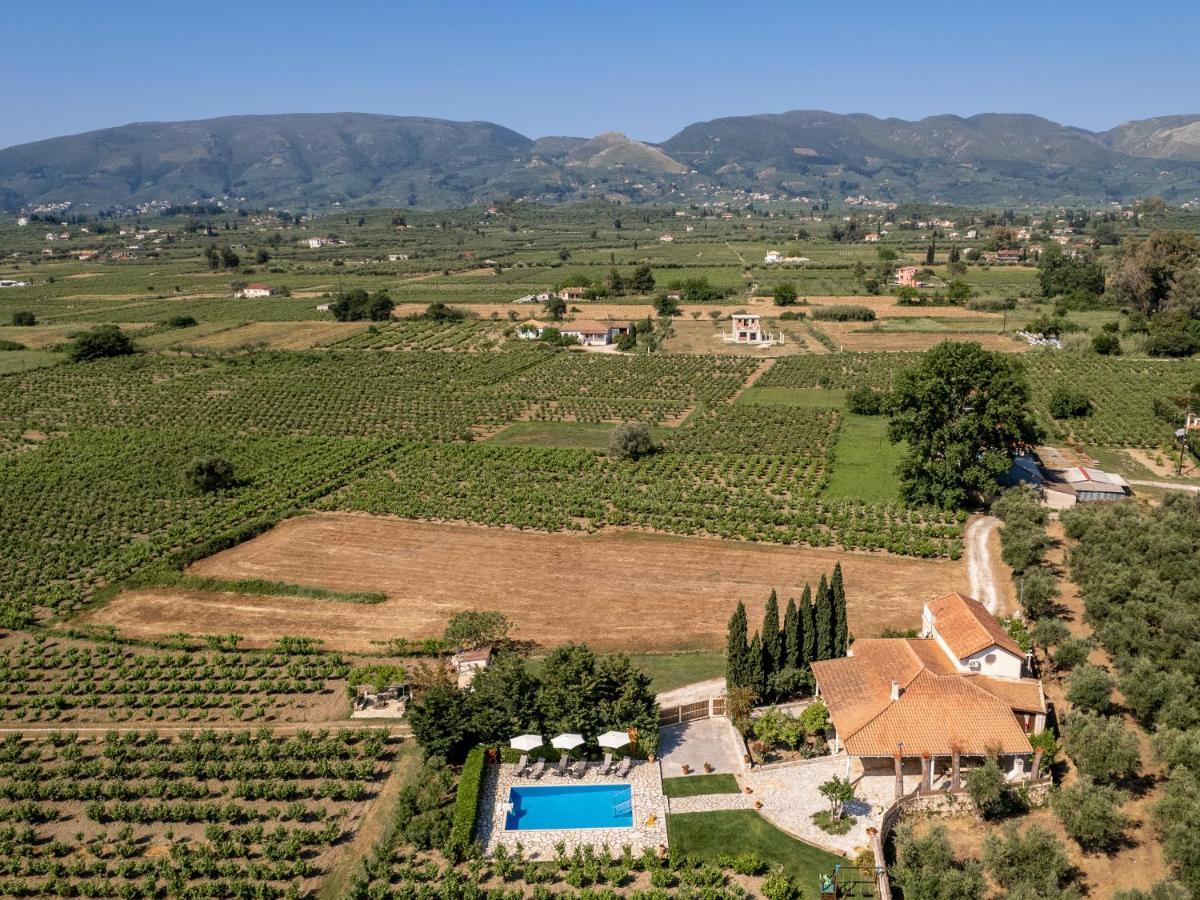Villa In Pietra Kalamaras Makhairadhon Экстерьер фото